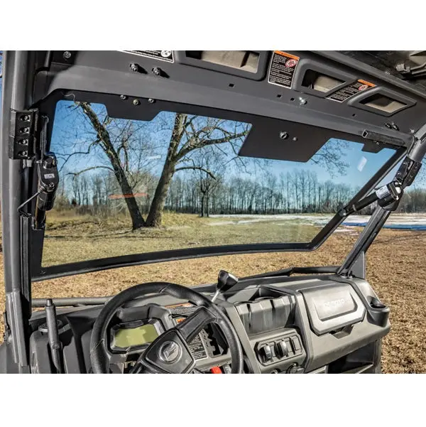 Maxdrive Cfmoto Uforce 1000 Power Flip Up Glass Windshield 2