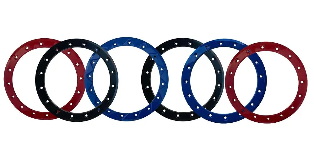 Frontline 223 Wheels Colored Bead Lock Rings - Set Of 4 1