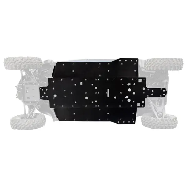 Superatv Yamaha Wolverine Rmax4 Full Skid Plate 1