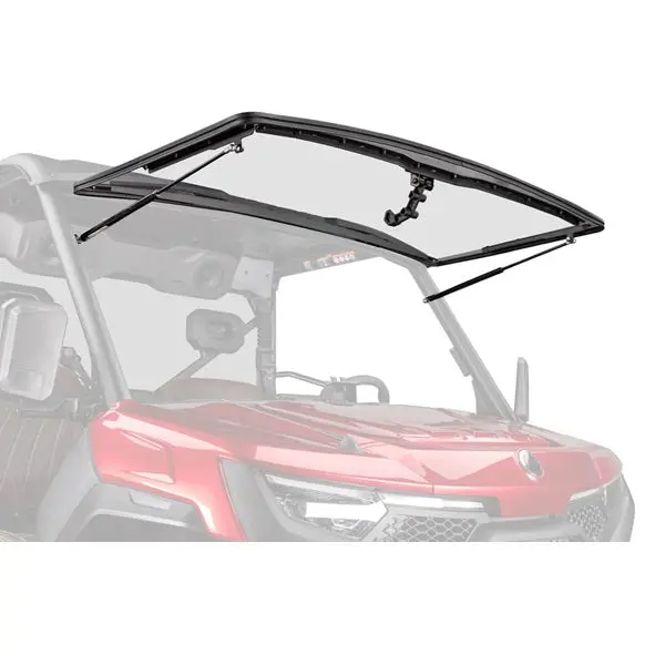Superatv Cfmoto Uforce U10 Pro Flip Up Windshield 1
