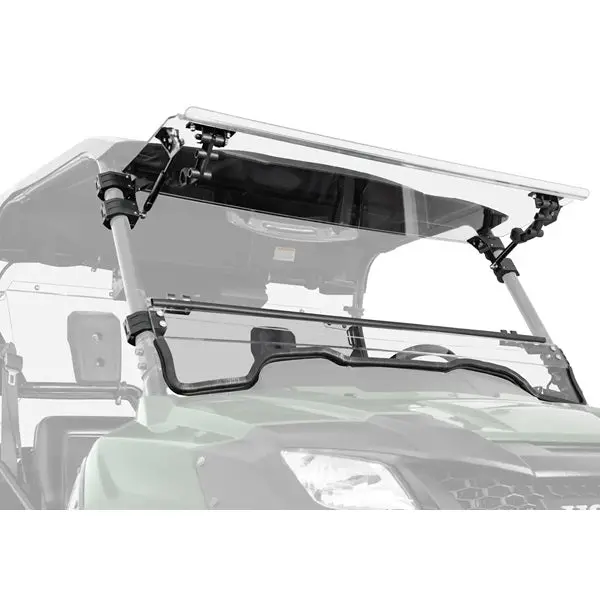 Superatv Honda Pioneer 700 Flip Up Windshield 1