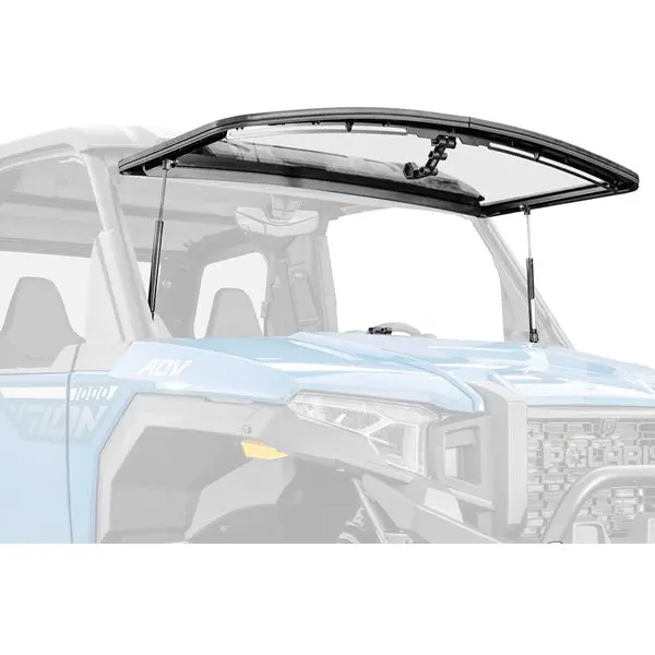Superatv Polaris Xpedition Flip Up Windshield 1
