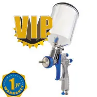 Sharpe® Finex™ 288880 Spray Gun, Hvlp Gravity Fluid Delivery, 1.4 Mm Nozzle, 12-1/2 In Pattern, 600 Cc Cup 1