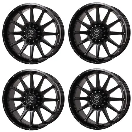 Frontline 762 Wheels - Gloss Black 1
