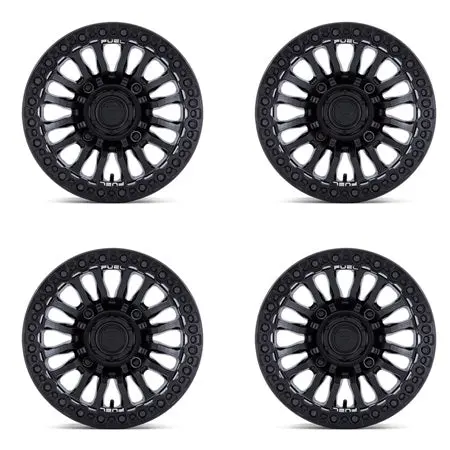 Fuel Utv D125 Blackout Rincon Beadlock Wheels 1