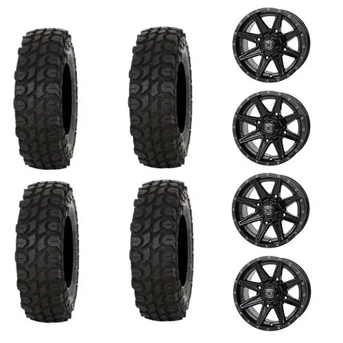 Gladiator X Comp Tire Wheel Kits 35X10-15 On 4/137 Wheels 1