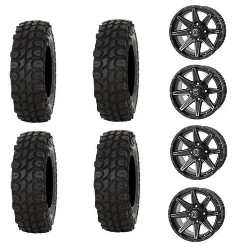 Gladiator X Comp Tire Wheel Kits 35X10-15 On 4/156 Wheels 3