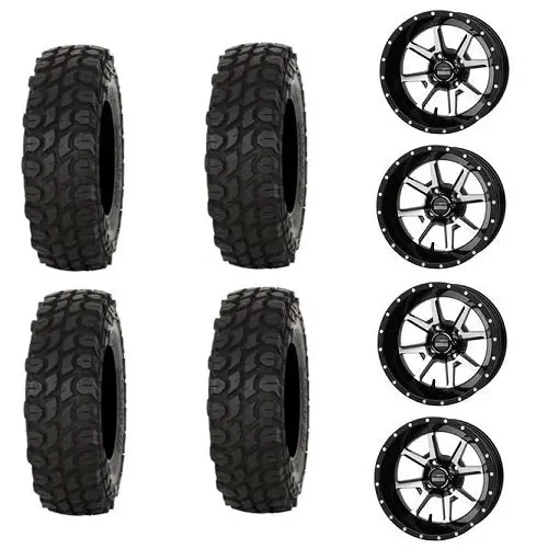 Gladiator X Comp Tire Wheel Kits 28X10-14 On 4/110 Wheels 1