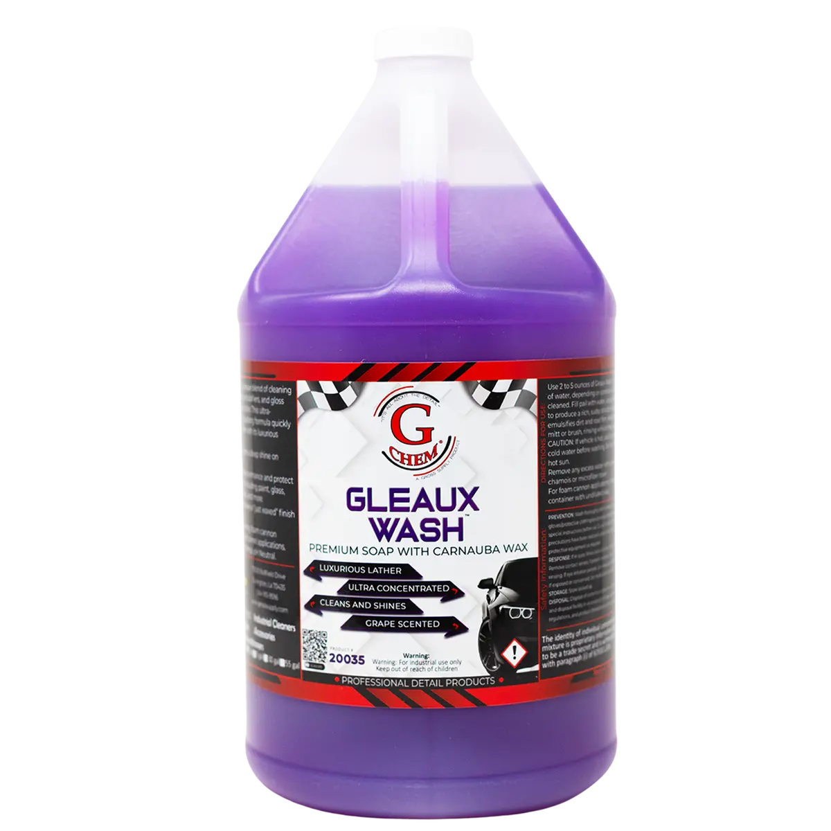 G-Chem® Gleaux Wash™ Premium Soap With Carnauba Wax 1