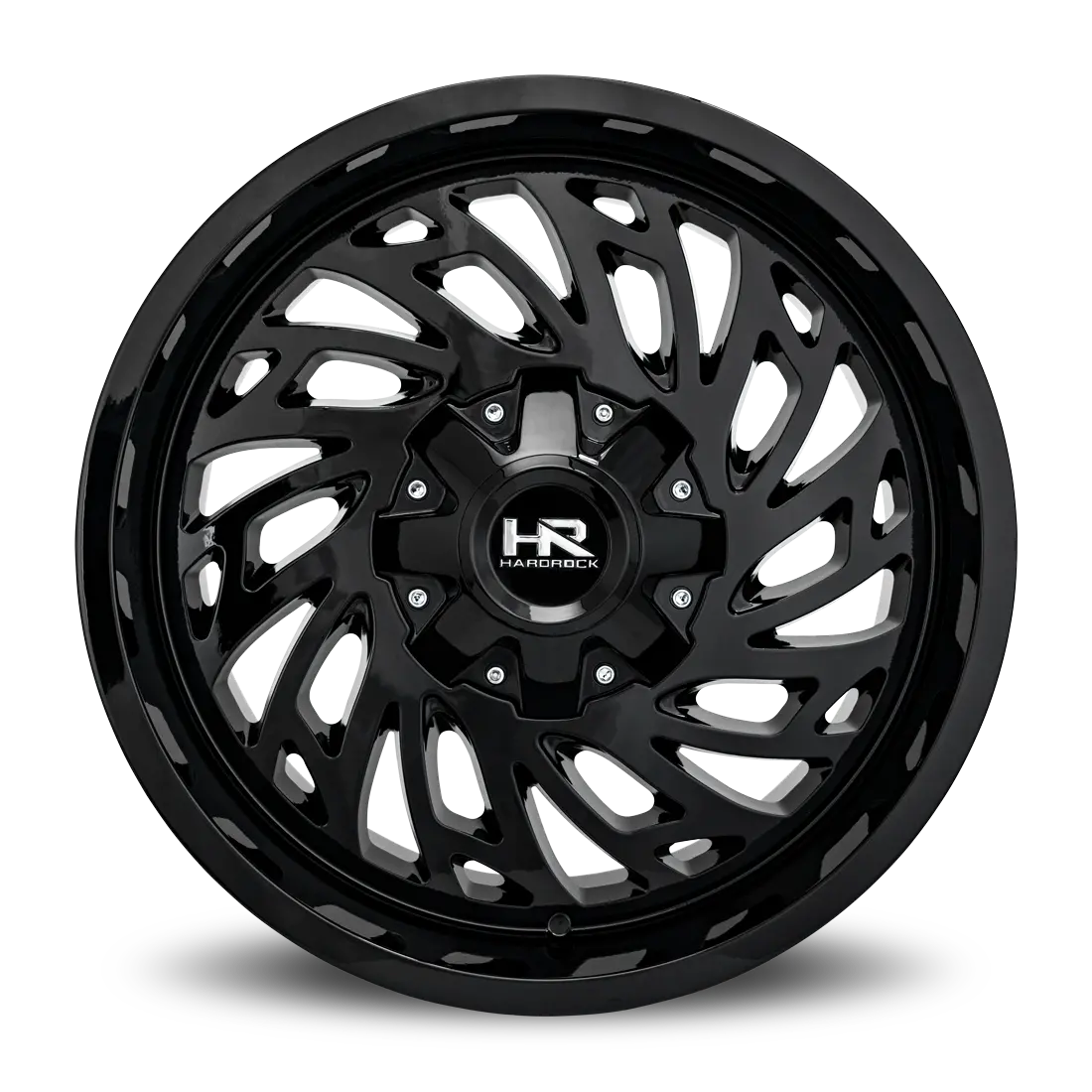 Aluminum Wheels Attack 20X10 5X150/139.7 -19 110.3 Gloss Black Hardrock Offroad 1