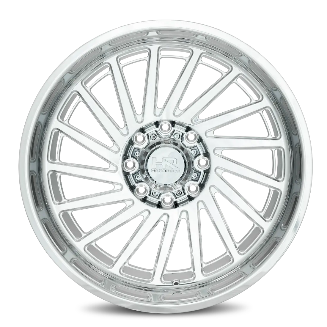 Aluminum Wheels H905 22X12 5X139.7 -51 87 Polish - Left Hand Hardrock Offroad 1