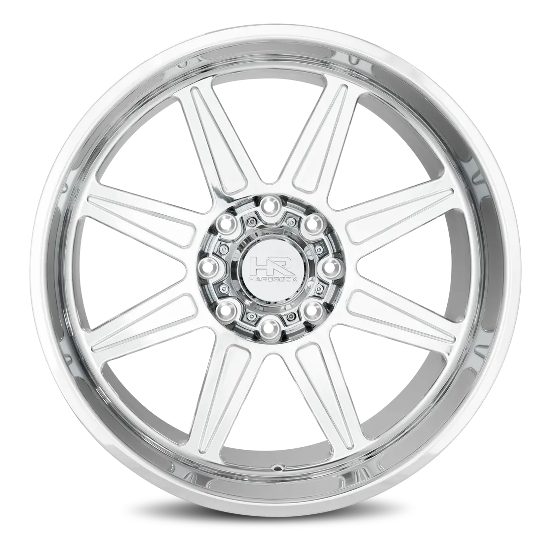 Aluminum Wheels H906 22X12 6X139.7 -51 108 Polish Hardrock Offroad 1