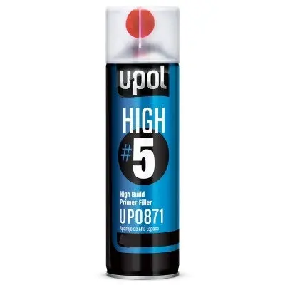 U-Pol High #5 Ready To Use 1K High Build Primer, White/Gray/Beige 1