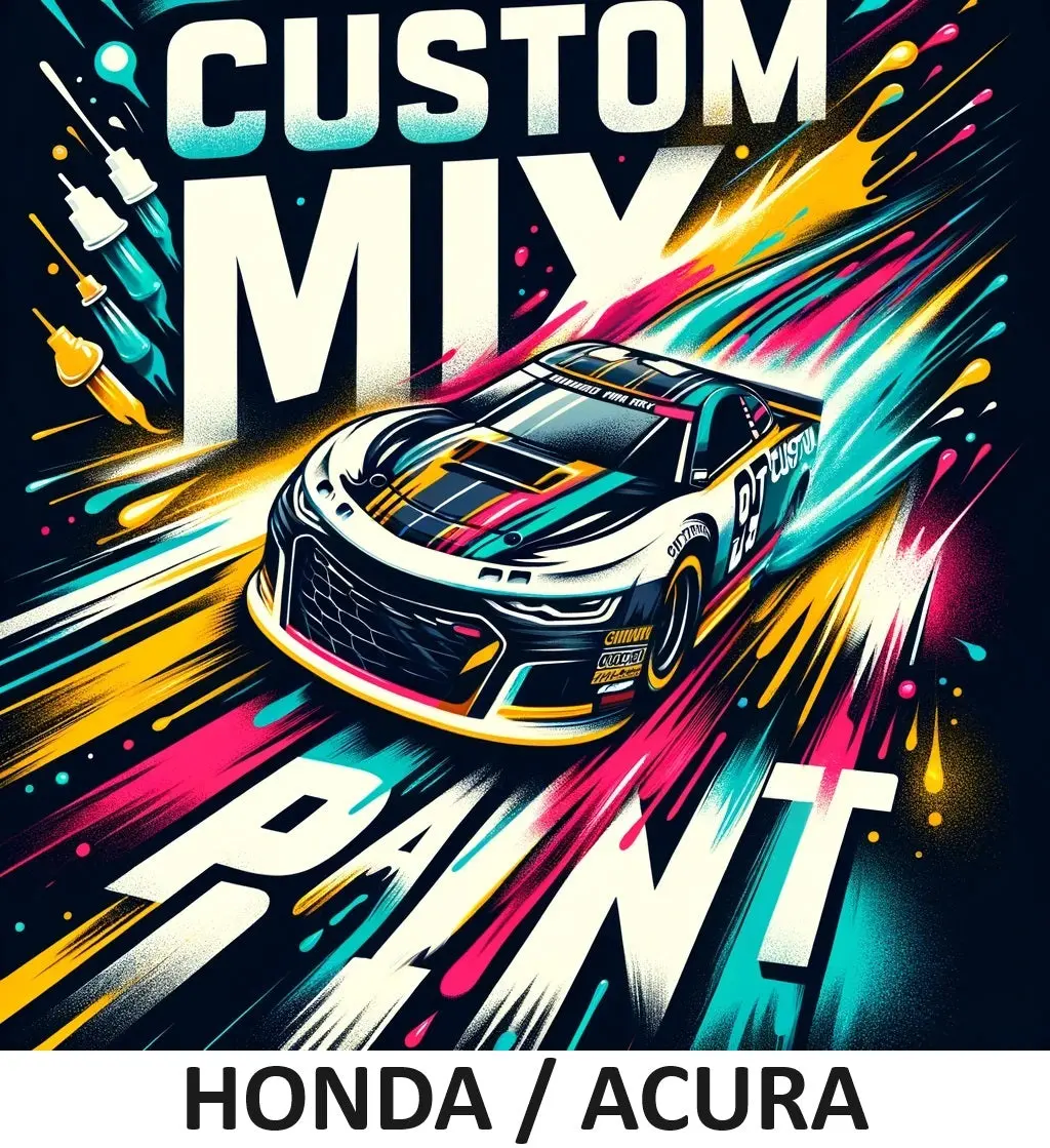 Custom Automotive Touch Up Spray Paint For Honda / Acura Cars 1