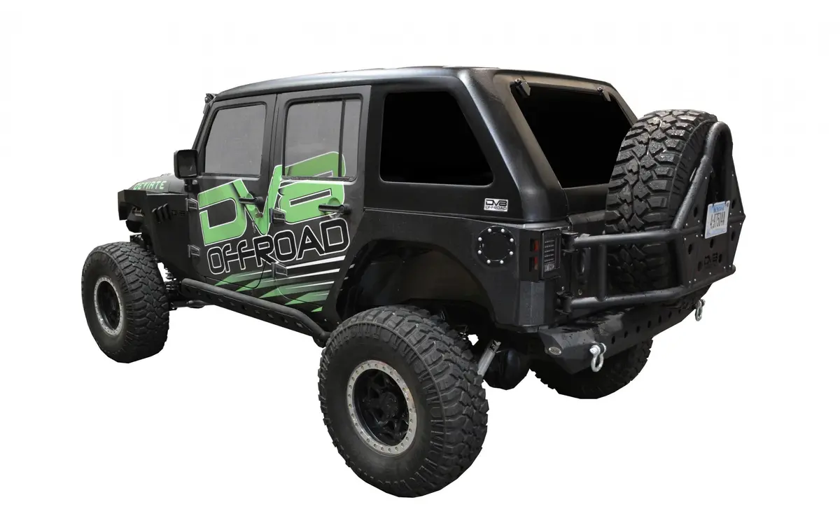 Jeep Jk Hard Top Fast Back 07-18 Wrangler Jk 4 Door 1 Piece 1