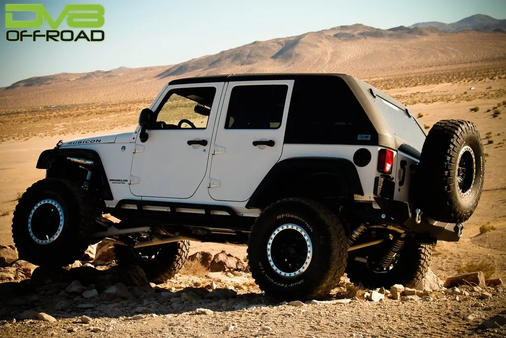 Jeep Jk Hard Top Fast Back 07-18 Wrangler Jk 4 Door Black W/Wiper 2 Piece 1