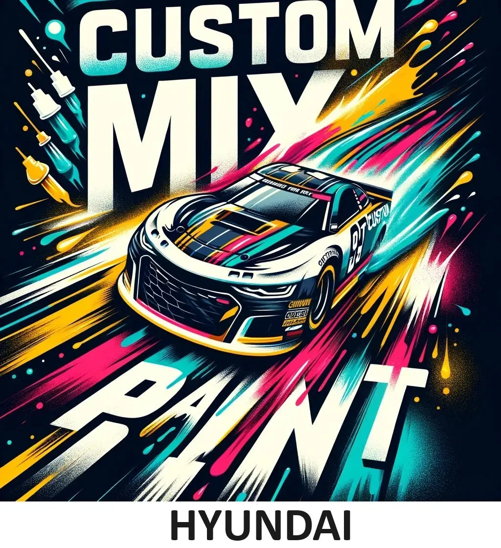 Custom Automotive Touch Up Spray Paint For Hyundai 1