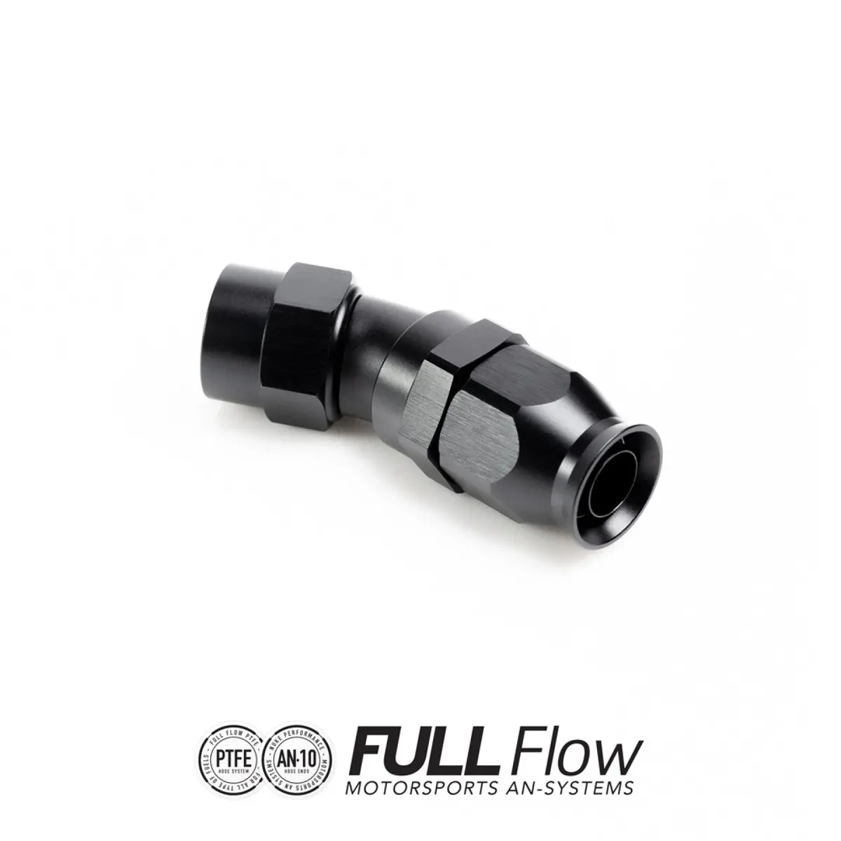 Nuke Performance Full Flow Ptfe Hose End Fitting 30 Degree An-10 1