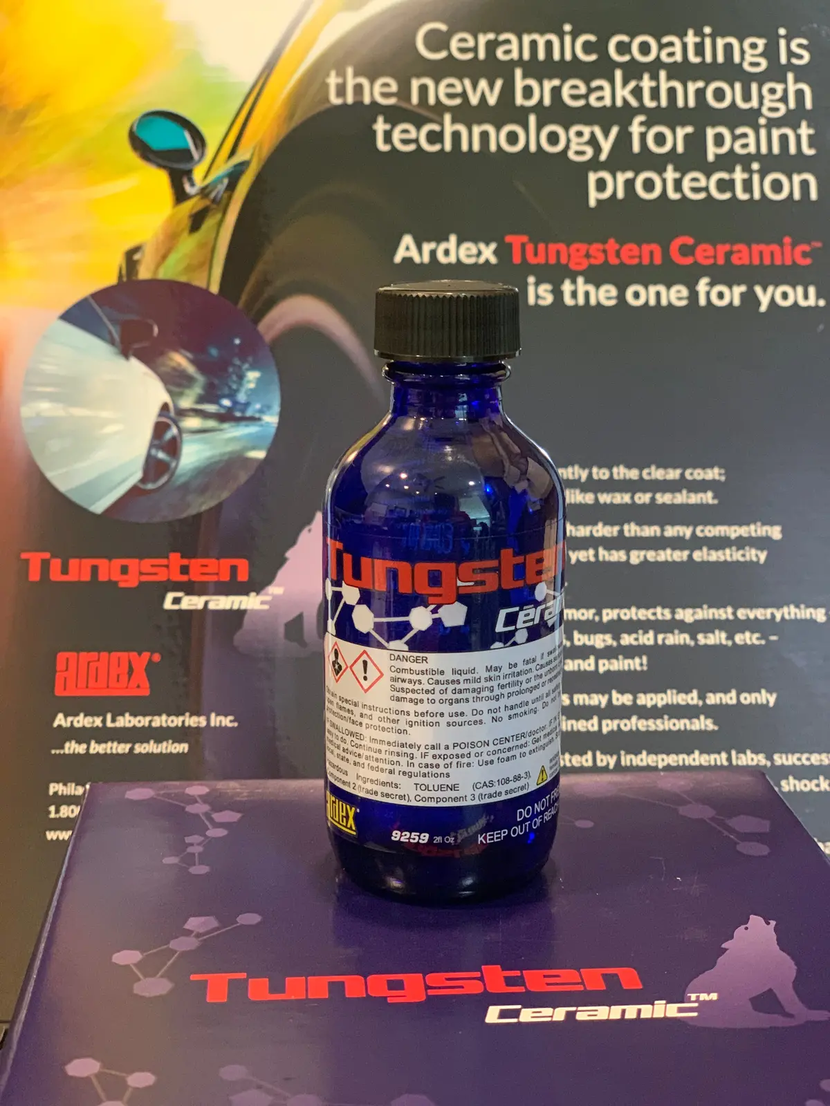 Ardex  Tungsten Ceramic Coating Kit, 50Ml 1