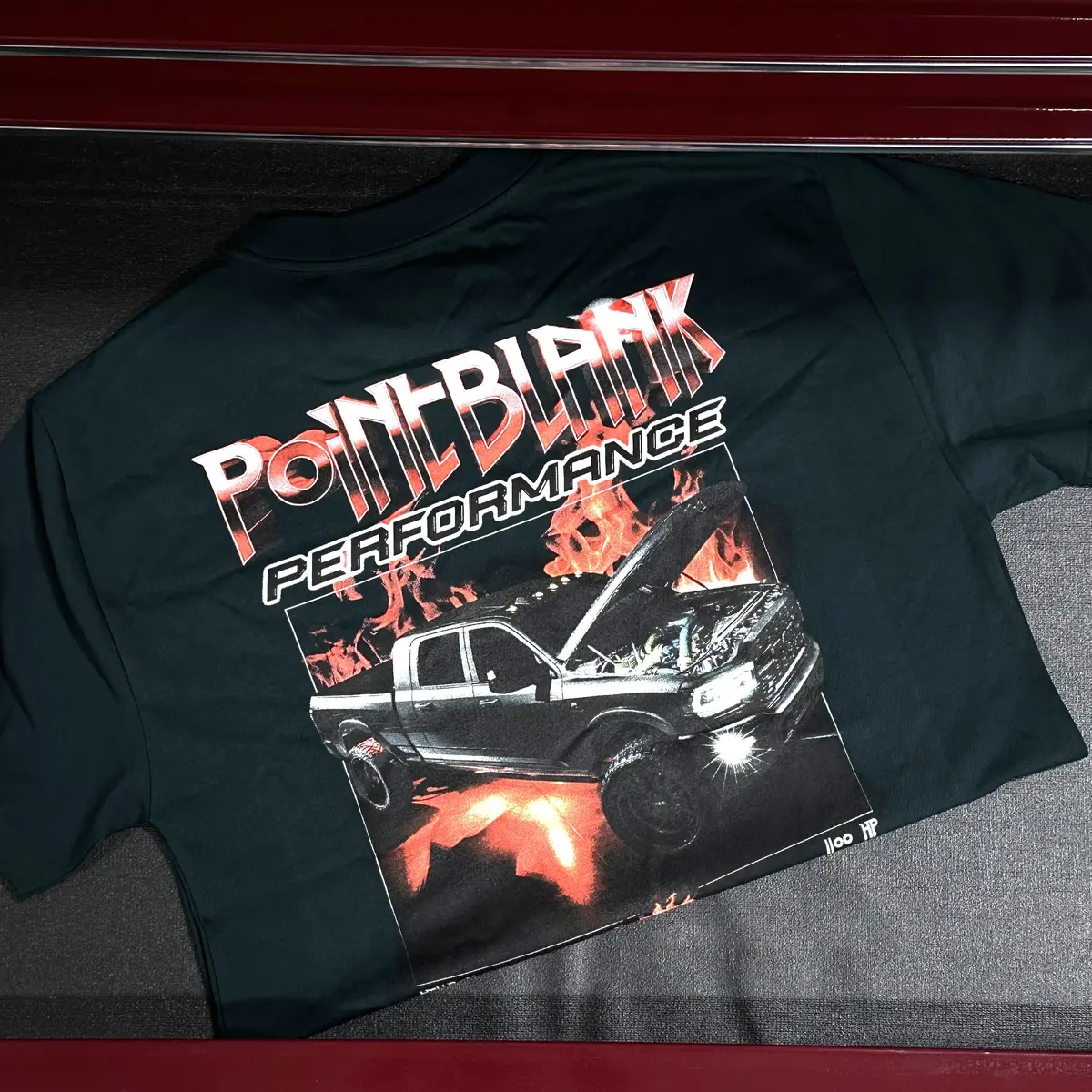 Hellboy Tee - Pine Green 1