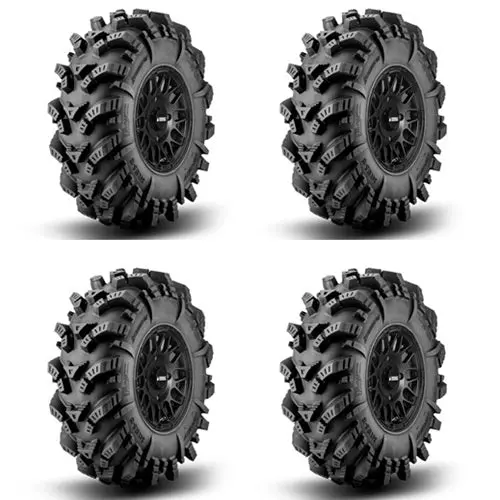 Intimidator Tire & Wheel Kits 34X10.5-15 On 4/156 Wheels 14