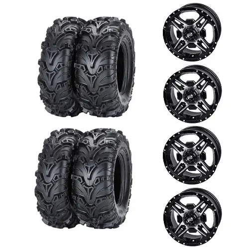 Mud Lite Ii Tire Wheel Kits 25X8-12 25X10-12 On 4/110 Wheels 1