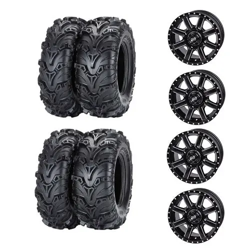 Mud Lite II Tire and Wheel Kit – 28x9-14 & 28x11-14 with 4x156 Bolt Pattern - Image 4