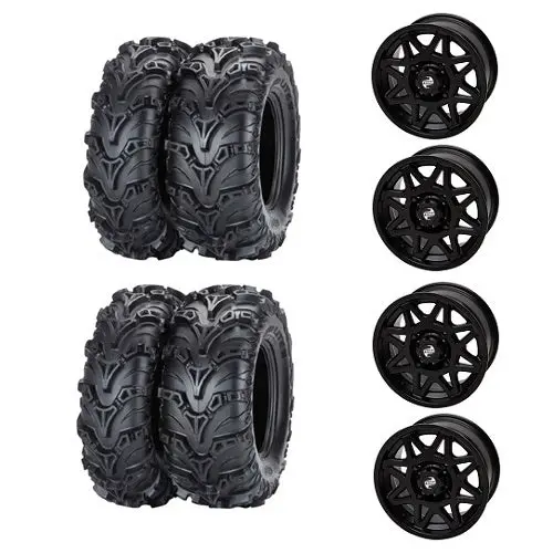 Mud Lite II Tire and Wheel Kit – 28x9-14 & 28x11-14 with 4x156 Bolt Pattern - Image 7