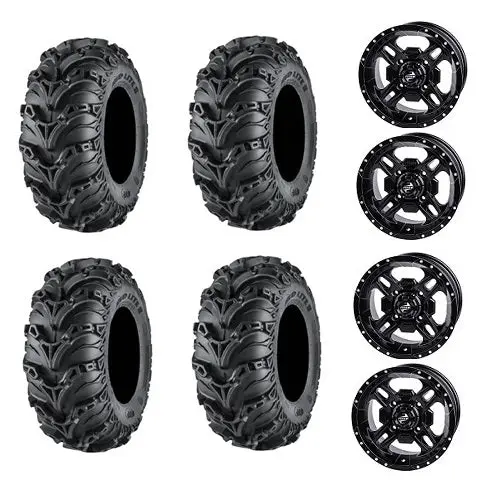Mud Lite Ii Tire & Wheel Kits 25X10-12 On 4/137 Wheels 5