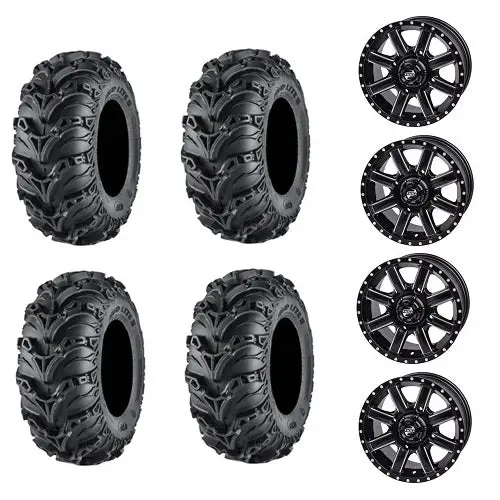 Mud Lite Ii Tire & Wheel Kits 25X10-12 On 4/137 Wheels 5