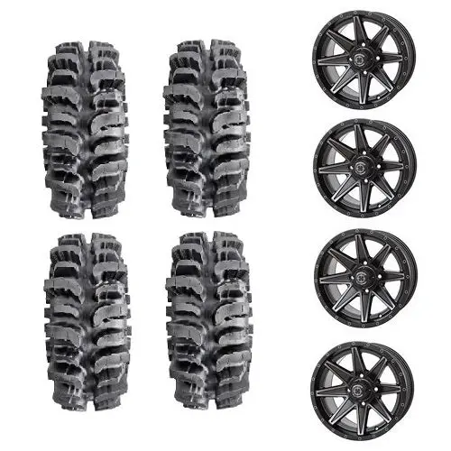 Interco Bogger UTB Tire and Wheel Kit – 27x10-14 with 4x110 Bolt Pattern - Image 5