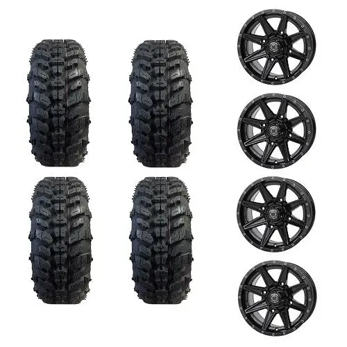 Sniper 920 Tire & Wheel Kits 28X10-14 On 4/137 Wheels 5