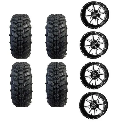 Sniper 920 Tire & Wheel Kits 30X10-14 On 4/110 Wheels 1