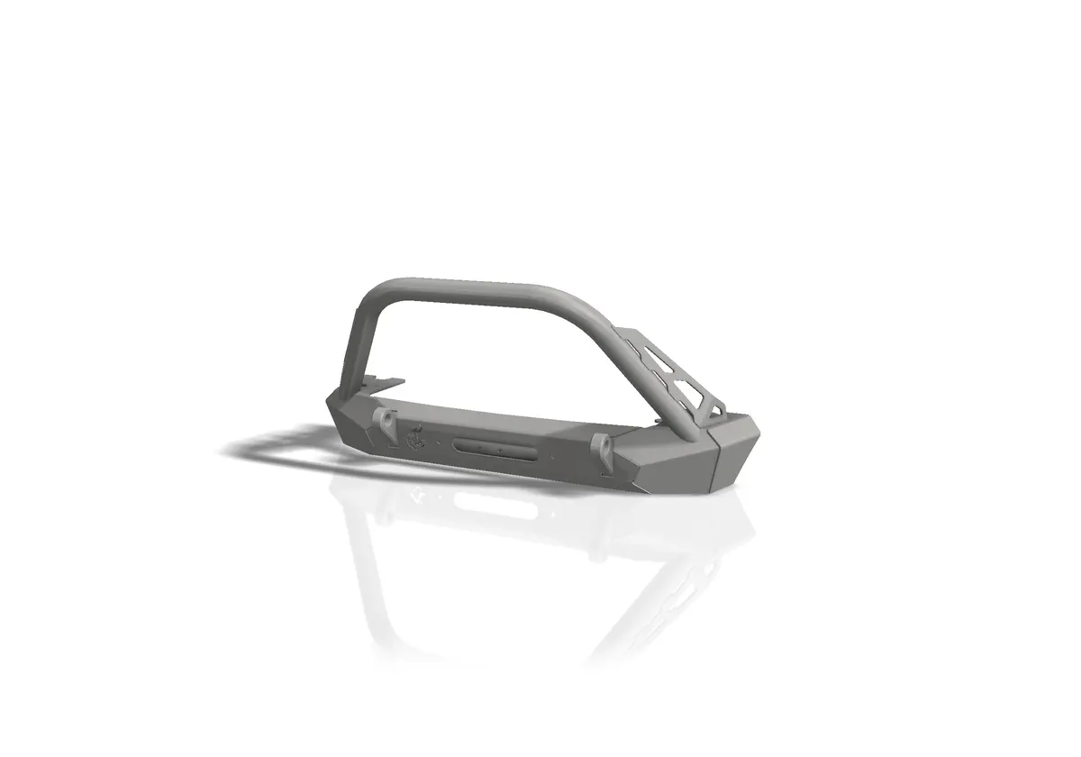 Inferno Front Bumper W/ Flat Top Stinger | Jeep Wrangler Jk 1