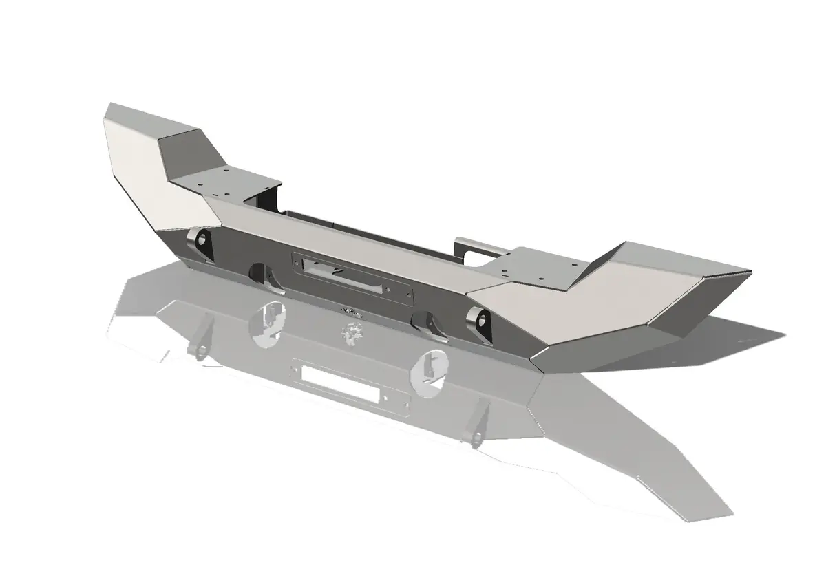 Pyro Full-Width Front Bumper - Steel | Jeep Wrangler Jk 1