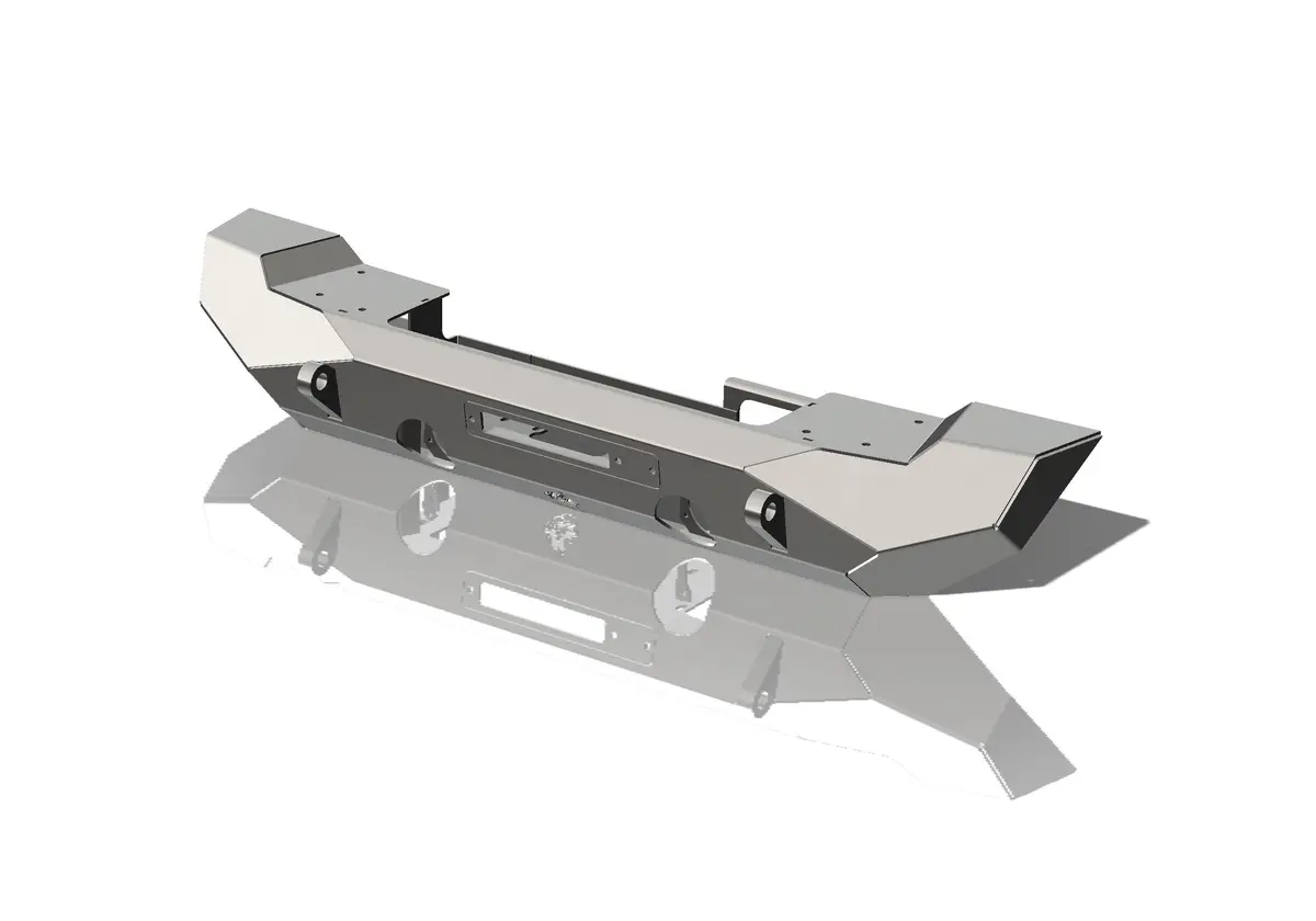 Pyro Mid-Width Front Bumper - Steel | Jeep Wrangler Jl / Gladiator Jt 1