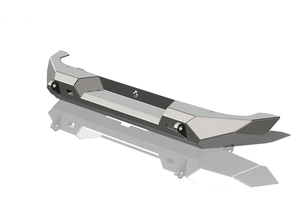 Pyro Full-Width Rear Bumper - Steel | Jeep Wrangler Jk 1