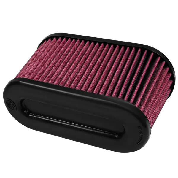 Air Filter For Intake Kits 75-5107 Oiled Cotton Cleanable Red 1
