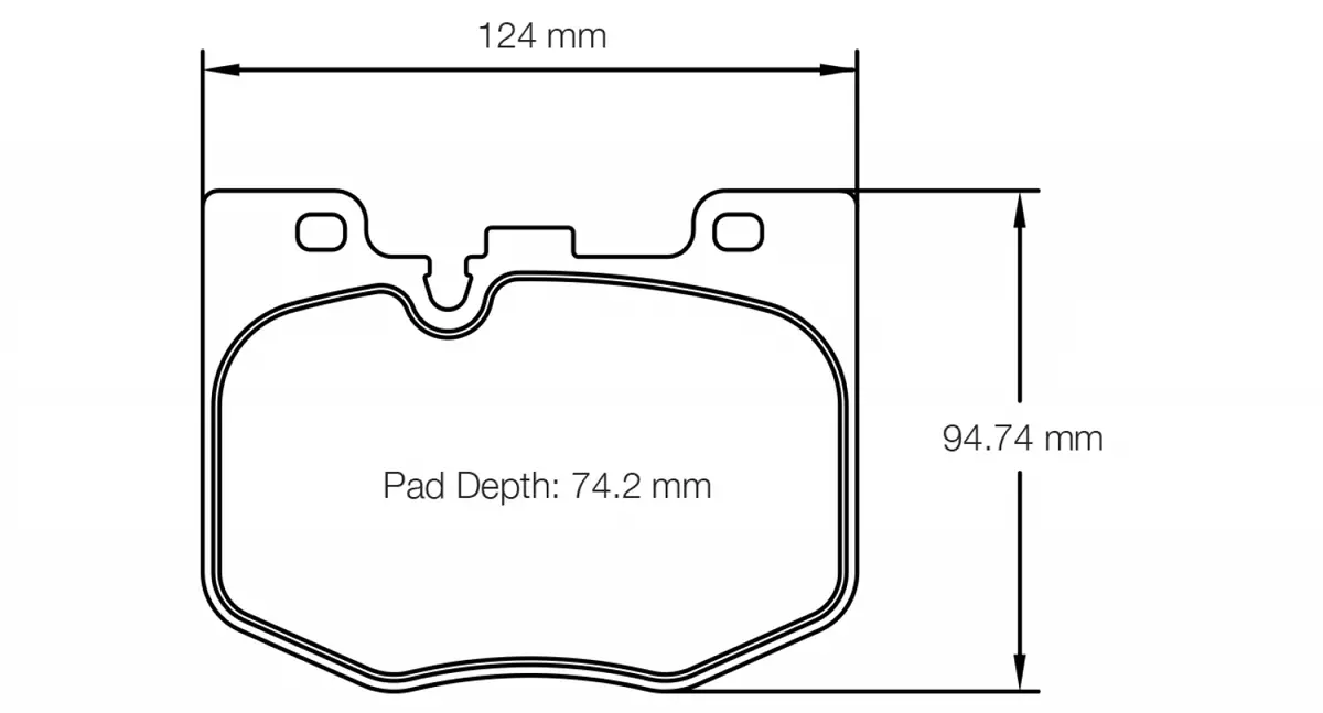 Pagid G2x Bmw 3 Series Rear Brake Pads 1