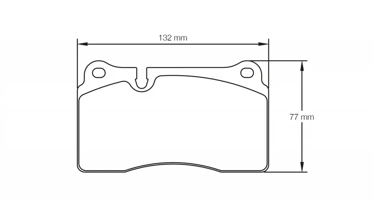 Pagid Nissan R35 Gtr (Ceramic Brakes) Rsc1 Rear Brake Pads 2