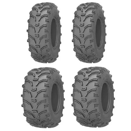 Kenda Bear Claw Tires 2 Ea. 25X8-12 & 2 Ea. 25X10-12 - Set 1