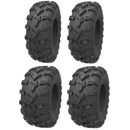 Kenda Bear Claw Evo Tires 2 Ea. 25X8-12 & 2 Ea. 25X10-12 - Set 1