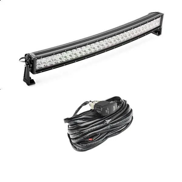 Superatv 30" Curved Led Combination Spot / Flood Light Bar 1