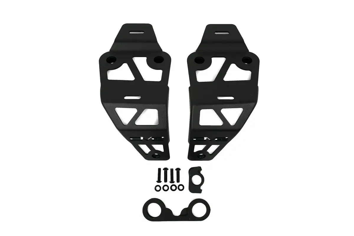 Dual Pod Light Mounts For 20-22 Jeep Wrangler Jl 392 Gladiator Jt Mojave Edition 1