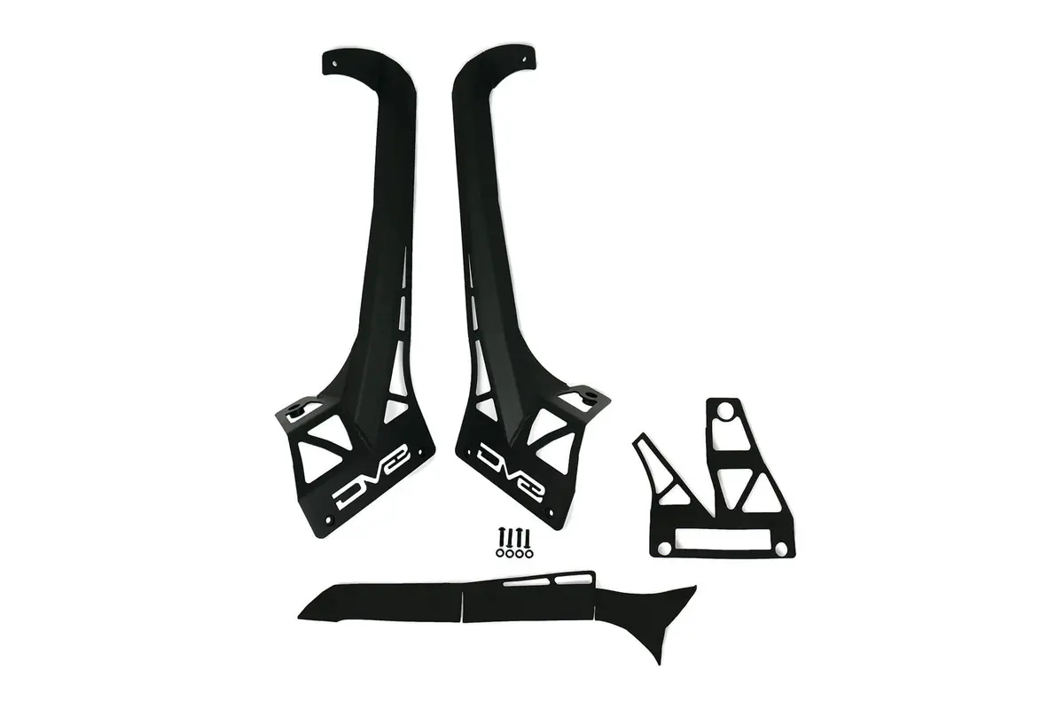 A-Pillar Light Bar Mount For 50-52 Inch Light Bars 20-22 Jeep Jl 392 Gladiator Jt Mojave 1