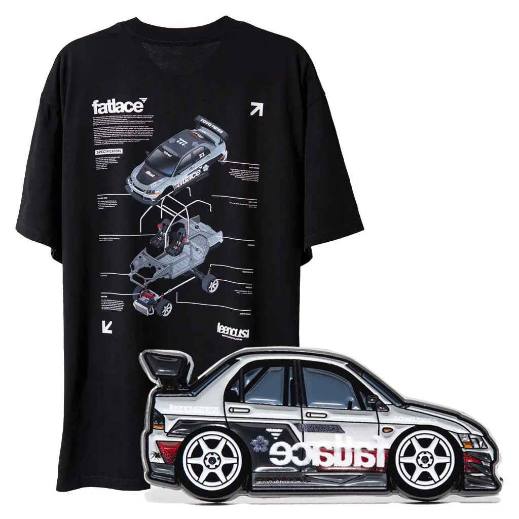 @Fatlace - T-Shirt & Pin Set 1