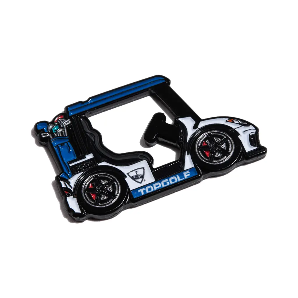 Marker - Blue Golf Cart @Topgolf 1