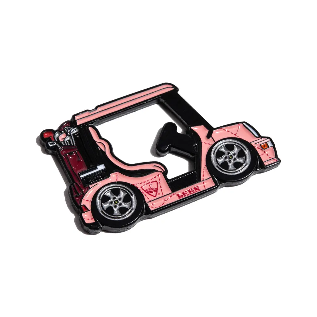 Marker - Pink Pig Golf Cart @Topgolf 1