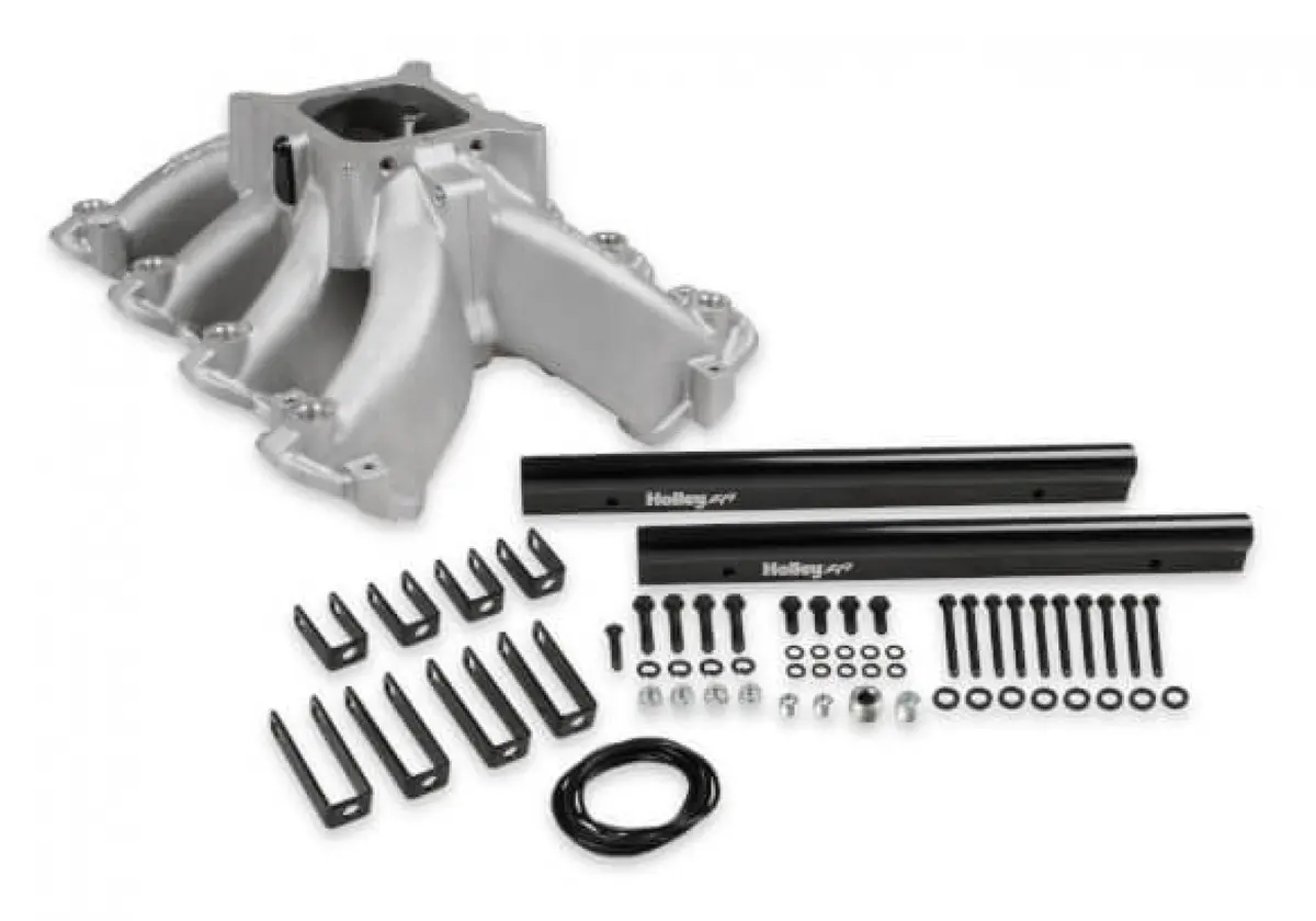 Holley Single Plane Efi Split-Design Race Intake Manifold- Gm Ls1/Ls2/Ls6 2