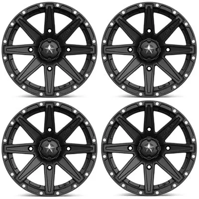 Msa M33 Clutch Wheels - Satin Black 1